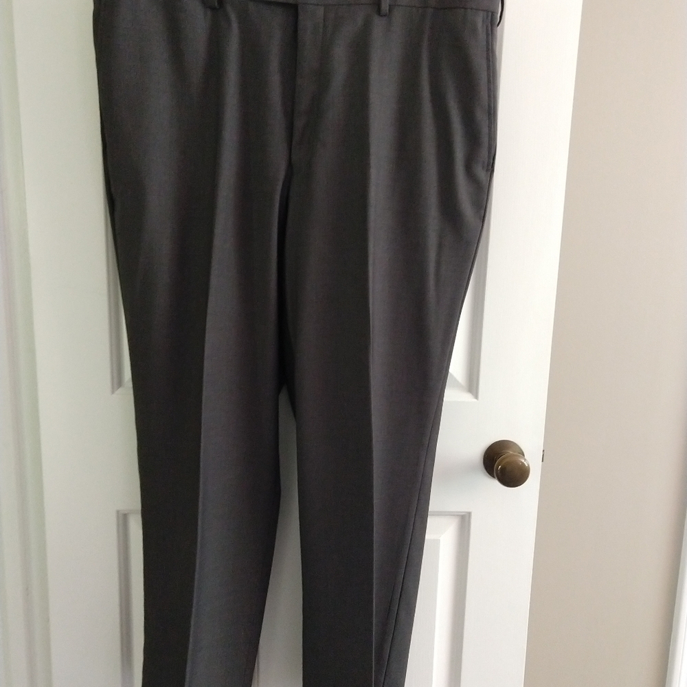 Men's Stafford Trousers dark gray 40Wx30L  never worn